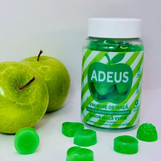 Gummies ADEUS au Vinaigre de Cidre de Pomme – Saveur Pomme Verte