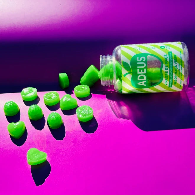 Gummies ADEUS au Vinaigre de Cidre de Pomme – Saveur Pomme Verte