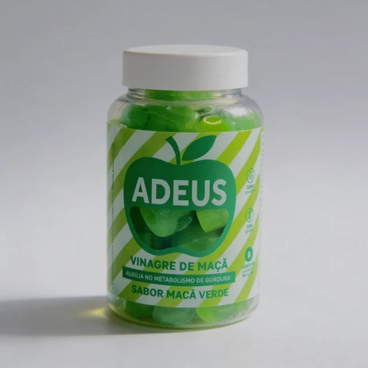 Gummies ADEUS au Vinaigre de Cidre de Pomme – Saveur Pomme Verte